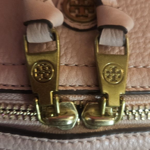 Tory Burch Blush Leather Satchel - Picture 6 of 9